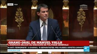 quotNotre pays doit apprendre à oserquot déclare Manuel Valls [upl. by Dulci154]