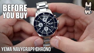 A French Breitling for 2000 Yema Navygraf Watch Review [upl. by Sheridan]