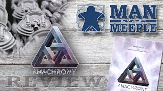 Anachrony Mindclash Games Review by Man Vs Meeple [upl. by Kroll]