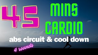 Get Fit With A Nonimpact Cardio And Abs Workout In Just 45 Minutes cardio fitness homegym [upl. by Particia]