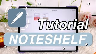 Tutorial de NOTESHELF ✍🏼 Primeros pasos con papelería digital  HardPeach 🍑 [upl. by Humfrid]