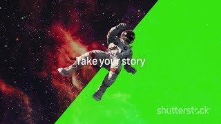 Make Anything with Green Screen Footage  Shutterstockcom 015 [upl. by Artimid275]