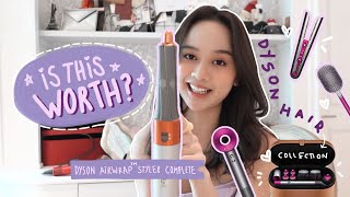 IS DYSON WORTH  RM2xxx 所有的头发造型只需要用它   Giveaway 💜  MSKUAN [upl. by Von]