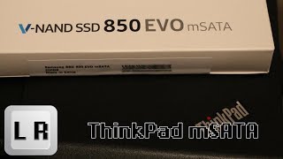 Installing a SSD mSATA in a Lenovo Thinkpad X220 [upl. by Dibbell]