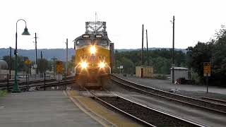 Early Morning Trains at Vancouver WA [upl. by Erine]