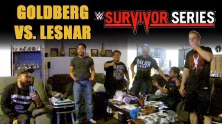 Goldberg vs Lesnar Live Reaction [upl. by Bertero]