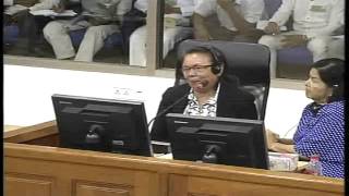 Evidentiary Hearing in Case 002  May 29 2013  Part 2 Khmer [upl. by Annerol]