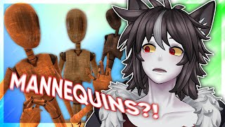 VTUBER IS TERRIFIED OF MANNEQUINS  Best Of TFMJonny [upl. by Cadel795]