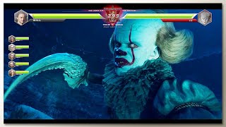 Pennywise vs The Losers Club Adult Final Battle with Healthbars [upl. by Adonis878]