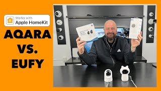 HomeKit Secure Video Aqara Camera Hub G3 VS Eufy Indoor Pan amp Tilt 2k [upl. by Linzer]