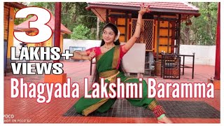 Bhagyada Lakshmi Baramma  Dance Cover  Padma Shalini [upl. by Johnsson342]