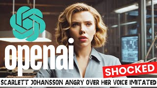 Scarlett Johansson shocked  AI Chatbot voice imitated  Sparks controversy over likeness [upl. by Marieann]