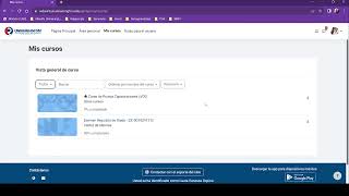 ¿Cómo veo mis cursos [upl. by Hgieliak]