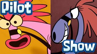 Wander Over Yonder Sylvia The Zbornak Pilot Vs Show Comparison [upl. by Ji683]