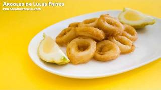 Argolas de Lulas Fritas [upl. by Hercule]