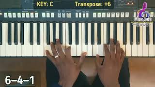 🎹 SONG Mimi nipungue Wewe Uongezeke Yesu  Simple Chords — Mwal 255 717 462 698 [upl. by Carbo]