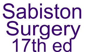 SUR03Sabiston Surgery Questions 17th ed [upl. by Faina]