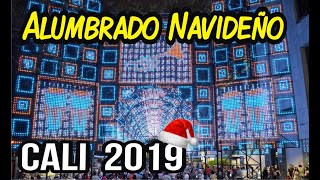 alumbrado cali Diciembre 2019 video mapping [upl. by Liederman]