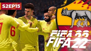 GOALS GOALS GOALS  FIFA 22 ROMA CAREER MODE S2E15 [upl. by Einna]