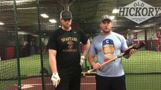 One Swing with Eric Helmrich amp Vinnie Malzahn  Old Hickory amp Phoenix Bats [upl. by Gonzalo]