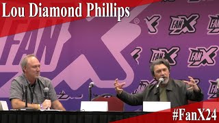 Lou Diamond Phillips  Full PanelQampA  FanX 2024 [upl. by Anaujait339]