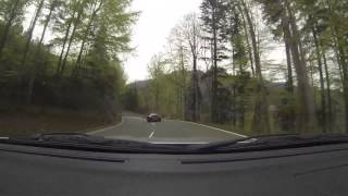 Crazy overtaking by a Porsche 911 HD [upl. by Weisler]