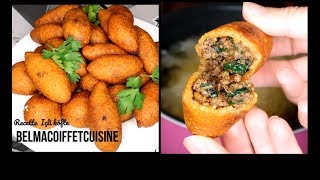 Recette des Içli KÖFTE  Idée recette RAMADAN 2018 [upl. by Yl910]