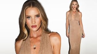 Rosie HuntingtonWhiteley Shines at Academy Museum Gala [upl. by Behah712]