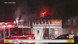 Four people including firefighters injured in Steelton apartment fire [upl. by Evvy972]