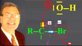 électrophile  nucléophile  coupure hétérolytique et attaque [upl. by Leiru950]