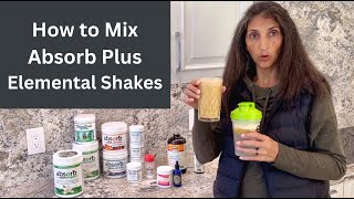 Elemental Diet How to Mix Absorb Plus Elemental Shakes [upl. by Allemat]