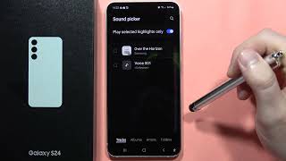 How to Assign Ringtone to Contact on Samsung Galaxy S24  S24 [upl. by Mcmath]