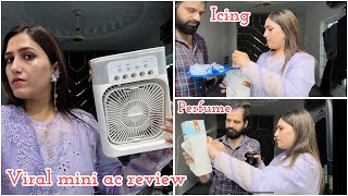 Viral Mini Ac Review  Mini Air Cooler with cooling air [upl. by Lien]