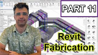 11 Fabrication Detailing Revit 21 How to Adding And Editing Of Duct Accessories 1 [upl. by Anelyak]