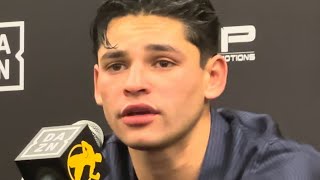 Ryan Garcia FIRST WORDS after DROPPING amp BEATING Devin Haney quotWHOS THE CRAZY ONE NOWquot [upl. by Sender671]