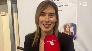 IL TOUR DI MARIA ELENA BOSCHI NEL FOGGIANO [upl. by Atilrahc]