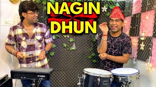 NAGIN DHUN  FULL BASS  DJ MIX  Octapad  Halgi amp Roto Cover  Janny Dholi amp Chota Magaj [upl. by Fadas]