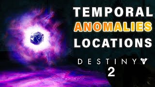 All 8 Encore Anomalies Locations Guide  Epilogue Anomalous Voices► Destiny 2 [upl. by Chessy901]