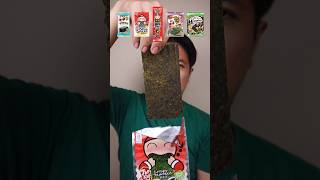 EATING TAO KAE NOI SEAWEED asmr mukbang [upl. by Holloway]