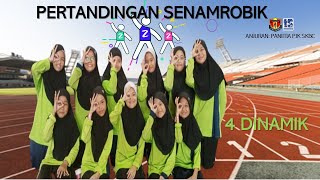 Pertandingan Senamrobik Tahun 4 Perempuan  4 Dinamik Part 2 [upl. by Iveel]