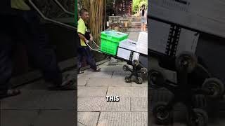 weightcarrying cart designed viralvideo viralshort innovation diy [upl. by Melanie]