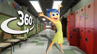 360° Inside Out 2 In YOUR School  4K VR 360 Video [upl. by Tenaj]