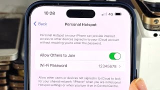 How To Activate Hotspot in iPhone 15 Pro Max PersonalMobile Hotspot [upl. by Aicissej104]