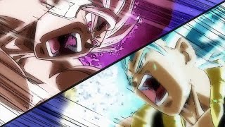 Super Saiyan God SS Evolved Gogeta Vs CrimsonMasked Saiyan  SDBH [upl. by Alilahk]