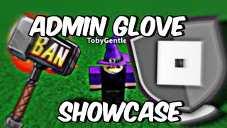 Admin Glove Showcase Slap Battles [upl. by Akimal334]