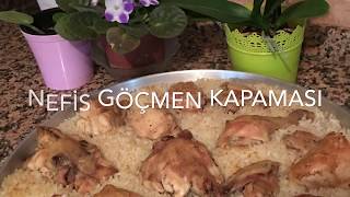 Tavuklu Göçmen Kapaması Nasıl Yapılır Tavuk Kapama Tarifi Turkish Chicken Rice Pilaf [upl. by Maryn]