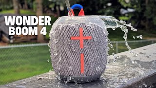 Ultimate Ears WONDERBOOM 4 Big Bass and Experience amazing 360Degree sound [upl. by Sauder]