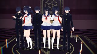 IM SECRETLY OKA  Occult MMD [upl. by Stuckey]