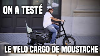 On a testé le vélo cargo de Moustache [upl. by Fraze]