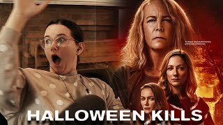 TOMMYS THE DUMBEST PERSON ALIVE  HALLOWEEN KILLS 2021  FIRST TIME MOVIE REACTION [upl. by Aeduj86]